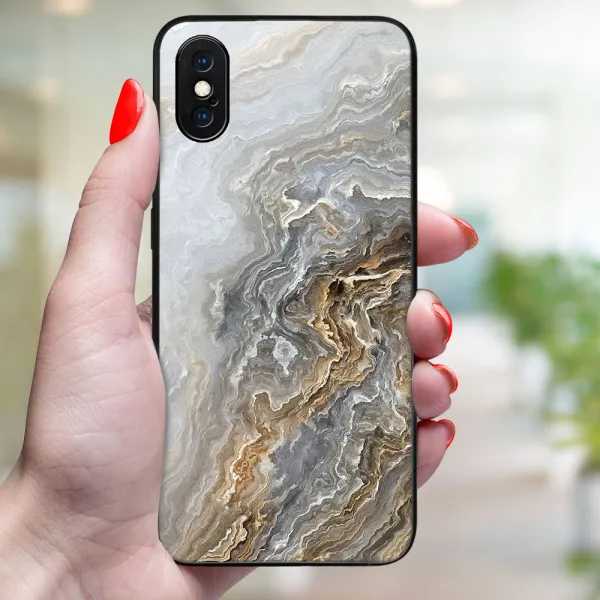 MY ART Ochranný kryt pre Apple iPhone X / XS BEIGE (151)