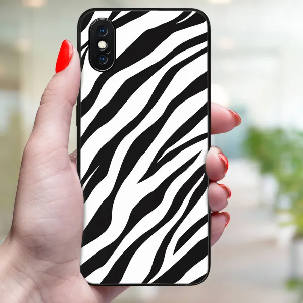 MY ART Ochranný kryt pre Apple iPhone X / XS ZEBRA (237)