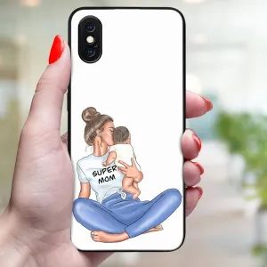 MY ART Ochranný kryt pre Apple iPhone X / XS SUPERMOM (112)