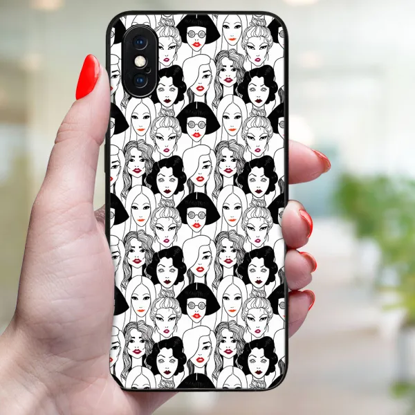 MY ART Ochranný kryt pre Apple iPhone X / XS LIPSTICK (174)
