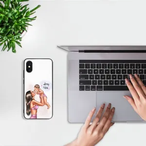 MY ART Ochranný kryt pre Apple iPhone X / XS LOVING MOM (115)