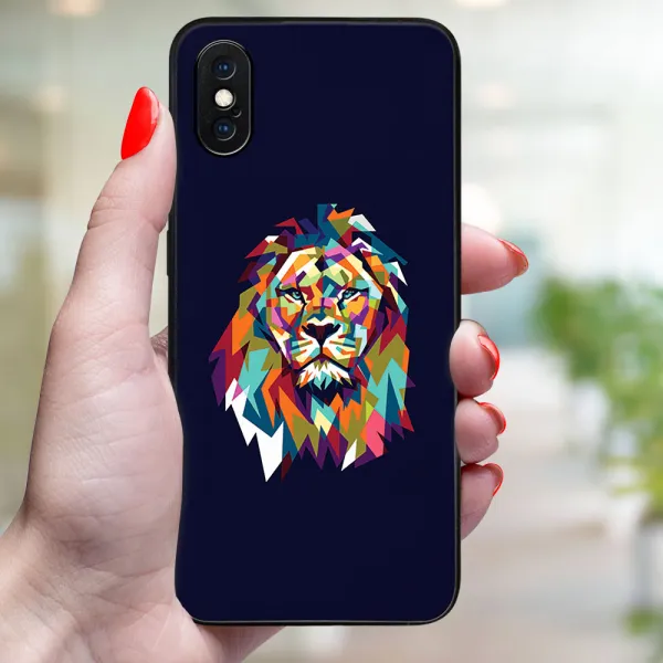 MY ART Ochranný kryt pre Apple iPhone X / XS LION (246)