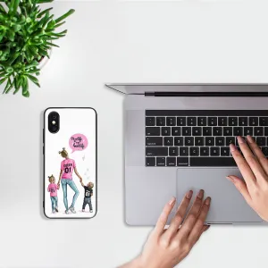MY ART Ochranný kryt pre Apple iPhone X / XS MOM (119)