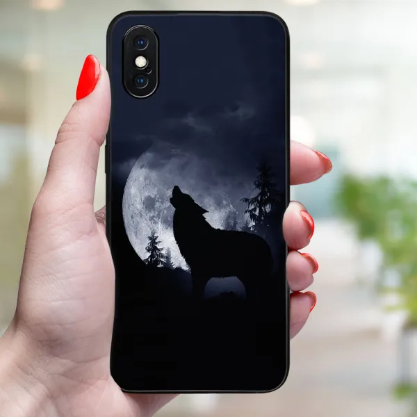 MY ART Ochranný kryt pre Apple iPhone X / XS WOLF (247)