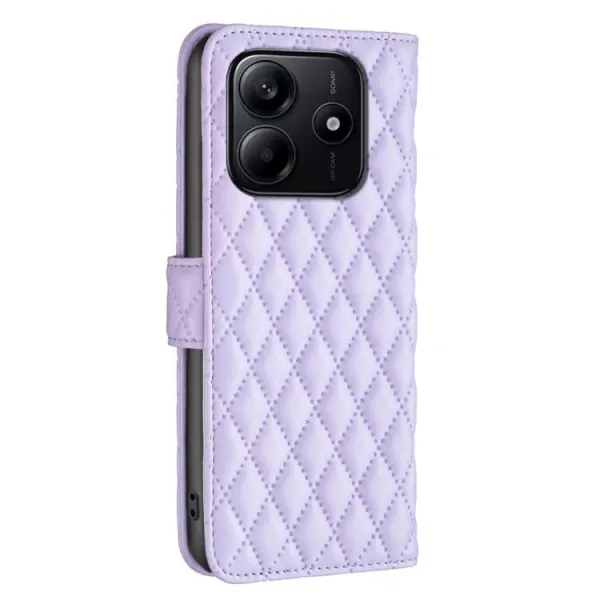 LATTICE Ochranné puzdro pre Xiaomi Redmi Note 14 fialové