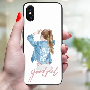 MY ART Ochranný kryt pre Apple iPhone X / XS GOOD GIRL (130)
