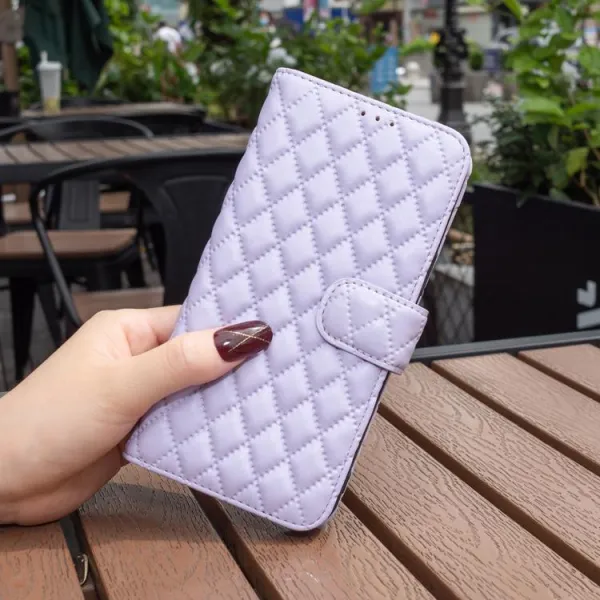 LATTICE Ochranné puzdro pre Xiaomi Redmi Note 14 fialové