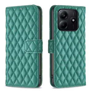 LATTICE Ochranné puzdro pre Xiaomi Redmi Note 14 zelené