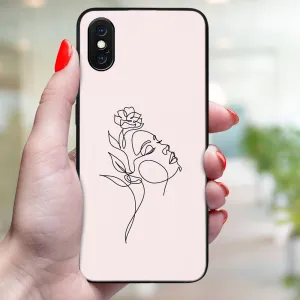 MY ART Ochranný kryt pre Apple iPhone X / XS ROSE GIRL (198)