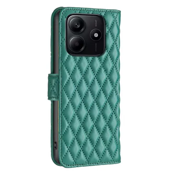 LATTICE Ochranné puzdro pre Xiaomi Redmi Note 14 zelené