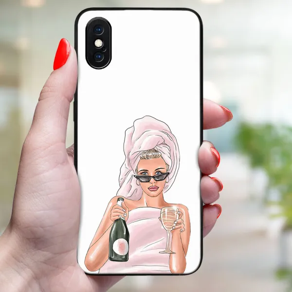 MY ART Ochranný kryt pre Apple iPhone X / XS CHAMPAGNE (134)