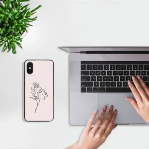 MY ART Ochranný kryt pre Apple iPhone X / XS ROSE GIRL (198)
