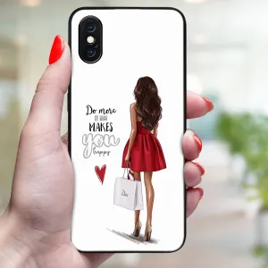 MY ART Ochranný kryt pre Apple iPhone X / XS RED DRESS (137)