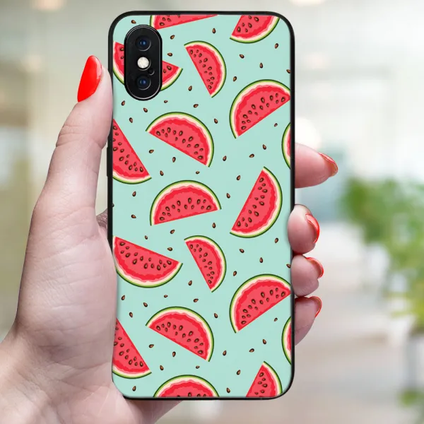 MY ART Ochranný kryt pre Apple iPhone X / XS WATERMELON (120)