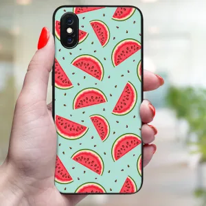 MY ART Ochranný kryt pre Apple iPhone X / XS WATERMELON (120)