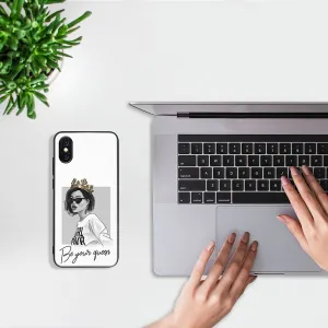 MY ART Ochranný kryt pre Apple iPhone X / XS QUEEN (139)