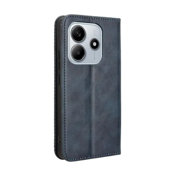 BUSINESS Peňaženkové puzdro pre Xiaomi Redmi Note 14 modré