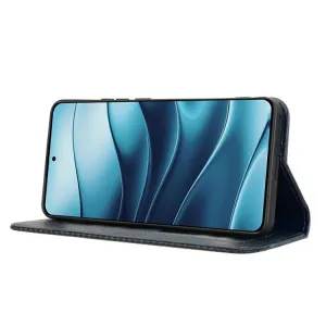 BUSINESS Peňaženkové puzdro pre Xiaomi Redmi Note 14 modré