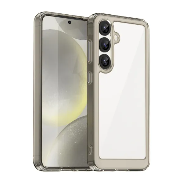 CRYSTAL Ochranný kryt pre Samsung Galaxy S25 5G šedý