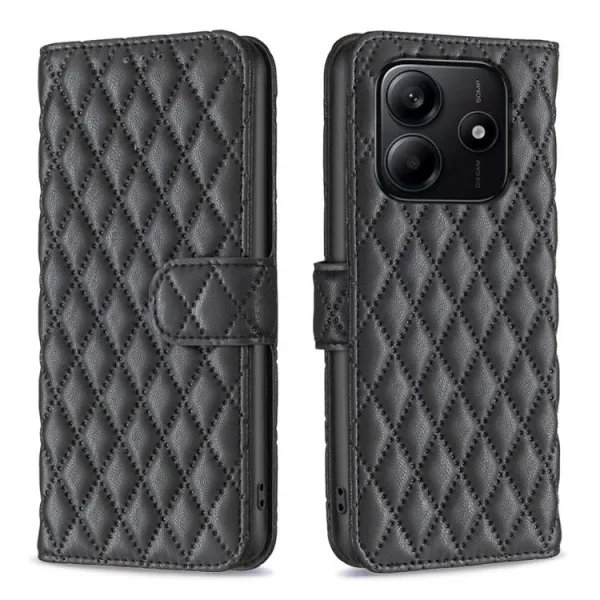 LATTICE Ochranné puzdro pre Xiaomi Redmi Note 14 čierne