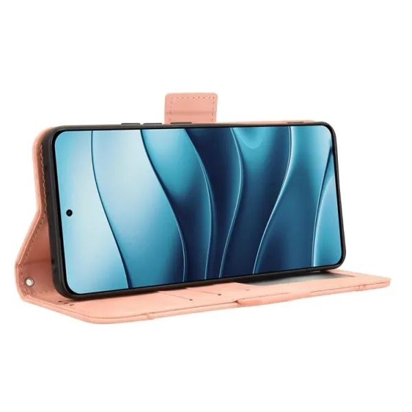 SLOT Peňaženkový obal pre Xiaomi Redmi Note 14 ružový