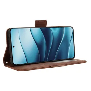 SLOT Peňaženkový obal pre Xiaomi Redmi Note 14 hnedý