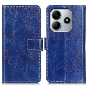 RETRO Peňaženkový obal Xiaomi Redmi Note 14 modrý