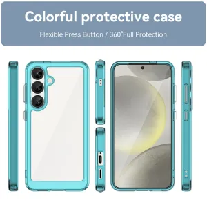 CRYSTAL Ochranný kryt pre Samsung Galaxy S25 5G tyrkysový