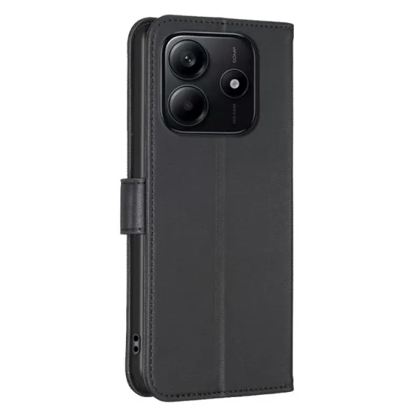 ART CLOVER Peňaženkový obal pre Xiaomi Redmi Note 14 čierny