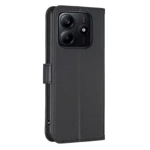 ART CLOVER Peňaženkový obal pre Xiaomi Redmi Note 14 čierny