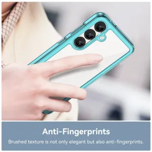 CRYSTAL Ochranný kryt pre Samsung Galaxy S25 5G tyrkysový