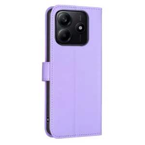 ART CLOVER Peňaženkový obal pre Xiaomi Redmi Note 14 fialový