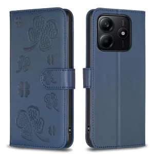 ART CLOVER Peňaženkový obal pre Xiaomi Redmi Note 14 modrý