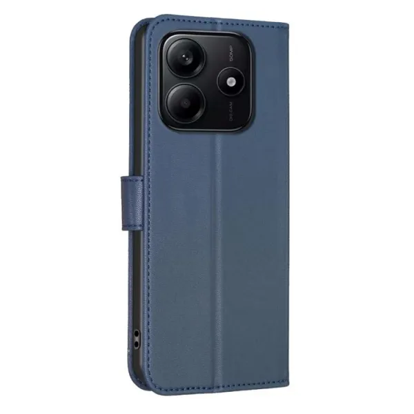 ART CLOVER Peňaženkový obal pre Xiaomi Redmi Note 14 modrý