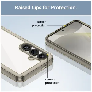 CRYSTAL Ochranný kryt pre Samsung Galaxy S25 5G šedý