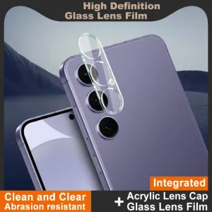 IMAK FULL COVER Sklo pre fotoaparát Samsung Galaxy S25 5G TRANSPARENT
