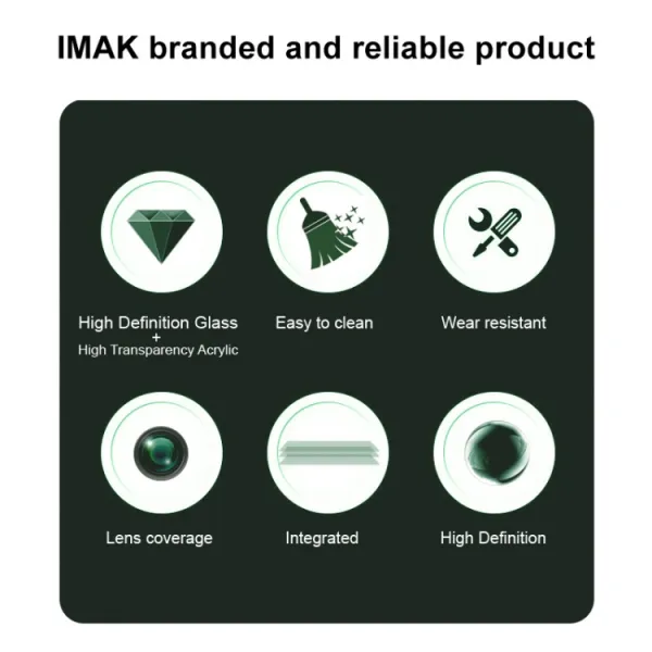 IMAK FULL COVER Sklo pre fotoaparát Xiaomi Redmi Note 14