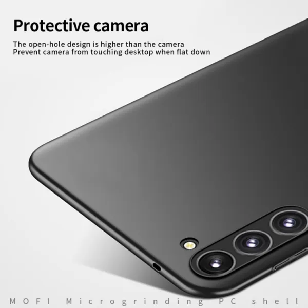 MOFI Plastový kryt pre Samsung Galaxy S25 5G modrý