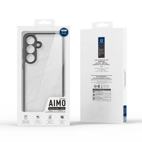 DUX AIMO Ochranný kryt pre Samsung Galaxy S25 5G čierny