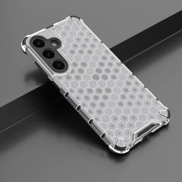 HONEYCOMB Ochranný kryt Samsung Galaxy S25+ 5G priehľadný