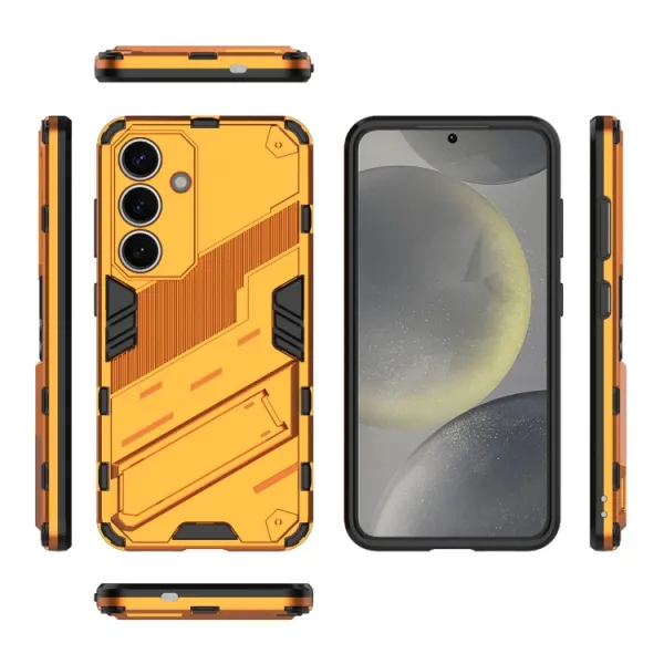 BIB Ochranný kryt pre Samsung Galaxy S25 5G oranžový