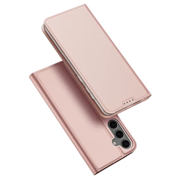 DUX Zaklápacie puzdro pre Samsung Galaxy S25 5G ružové