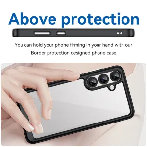 CRYSTAL Ochranný kryt pre Samsung Galaxy S25+ 5G čierny