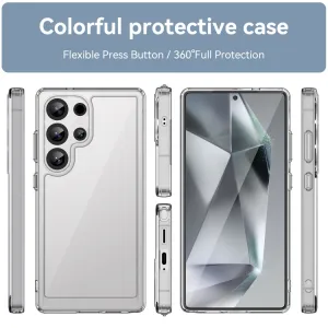 CRYSTAL Ochranný kryt pre Samsung Galaxy S25 Ultra 5G priehľadný