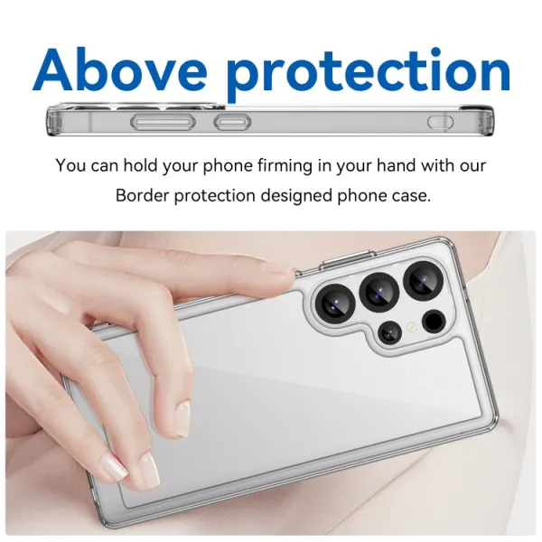 CRYSTAL Ochranný kryt pre Samsung Galaxy S25 Ultra 5G priehľadný