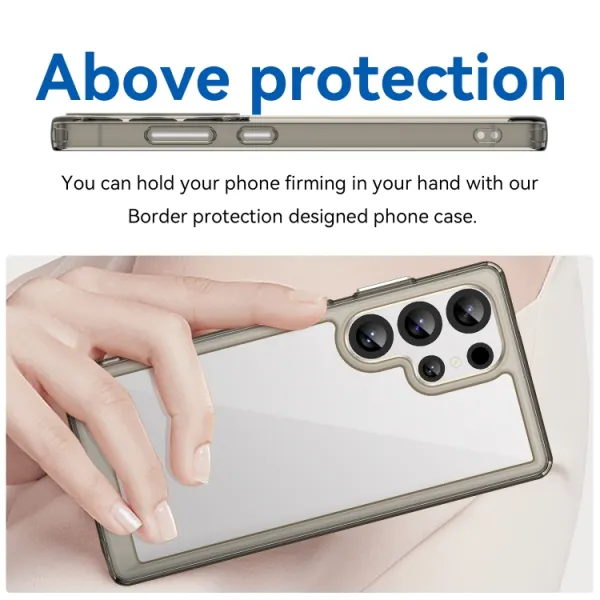 CRYSTAL Ochranný kryt pre Samsung Galaxy S25 Ultra 5G šedý