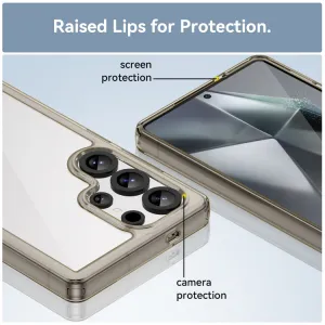 CRYSTAL Ochranný kryt pre Samsung Galaxy S25 Ultra 5G šedý