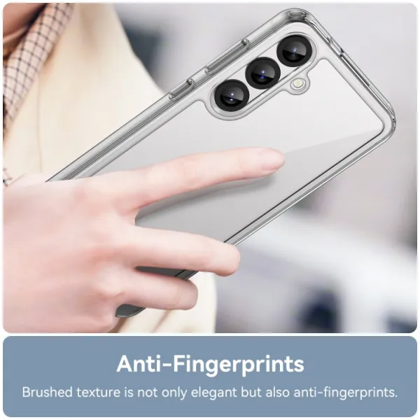 CRYSTAL Ochranný kryt pre Samsung Galaxy S25+ 5G priehľadný