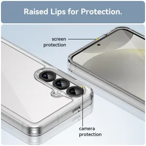 CRYSTAL Ochranný kryt pre Samsung Galaxy S25+ 5G priehľadný