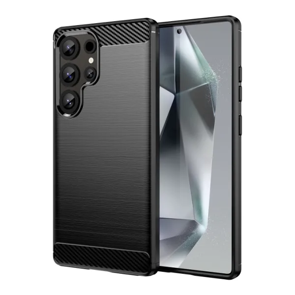 FLEXI TPU Ochranný kryt Samsung Galaxy S25 Ultra 5G čierny